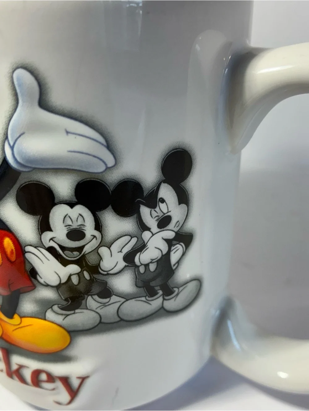 Disney Parks Authentic Original Mickey Mouse Retro Ceramic Mug
